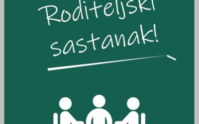 Prvi roditeljski sastanak za roditelje učenika prvih razreda