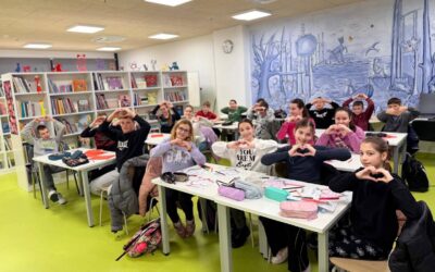 Valentinovski sat u školskoj knjižnici 